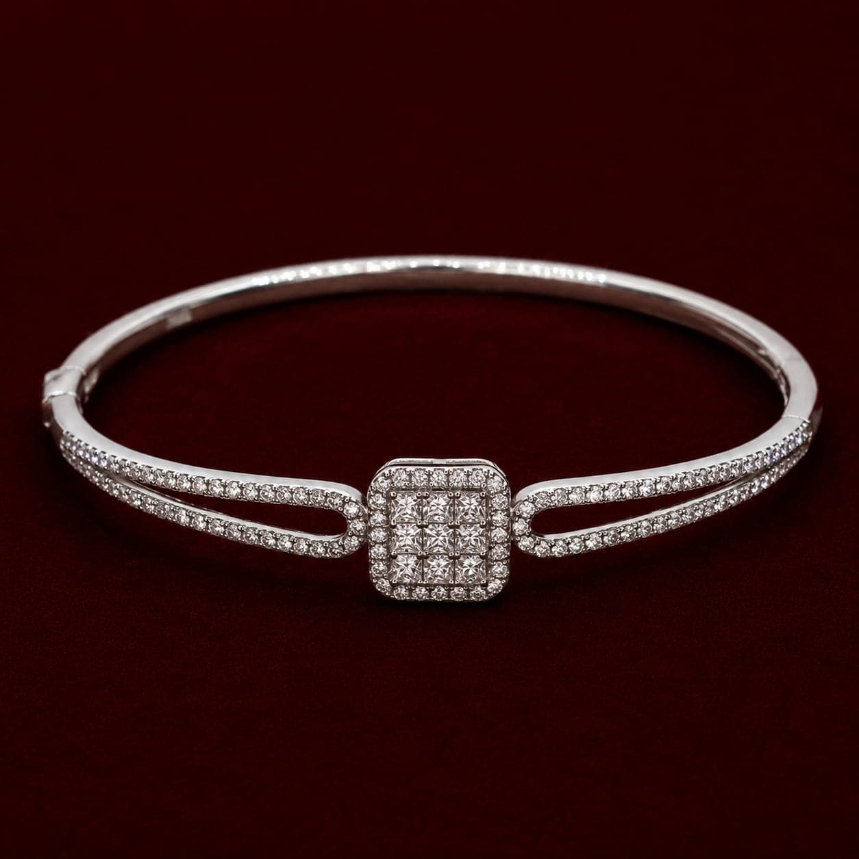 Bracelete Quadrado 60Mm